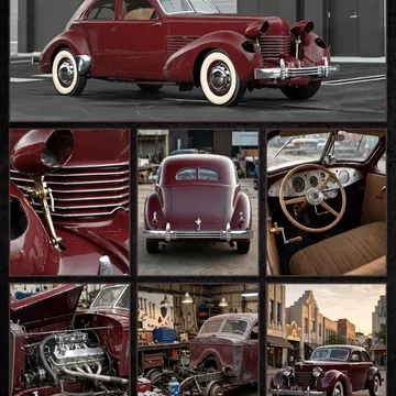 1936 Cord 810 - Coffin-Nose Art Deco Legend | Full Restoration Story