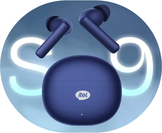 itel S9 Star – TWS Earbuds with AI ENC & 30 Hours Playtime