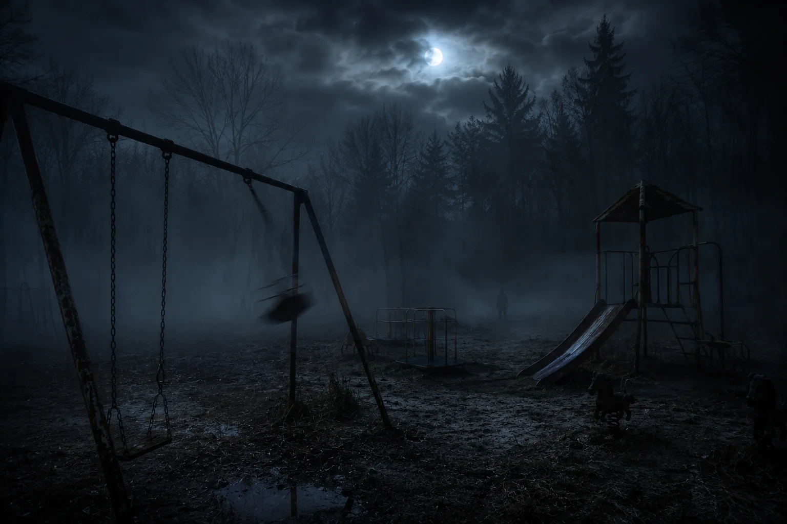 The Swing That Moves Alone