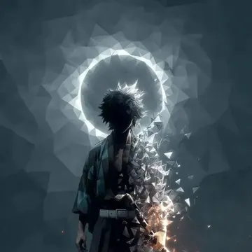 Dark Anime Aesthetic AMOLED Phone Wallpaper 4K