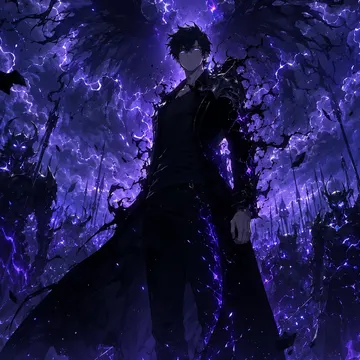 Solo Leveling Sung Jin-woo Shadow Monarch