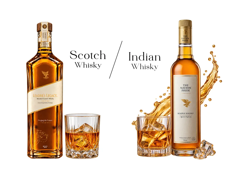 Indian Whisky vs Scotch Whisky: Taste, Production, and Price Compared