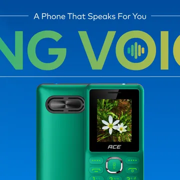 itel Ace 4 Shine – Feature Phone with Type-C Charging & King Voice