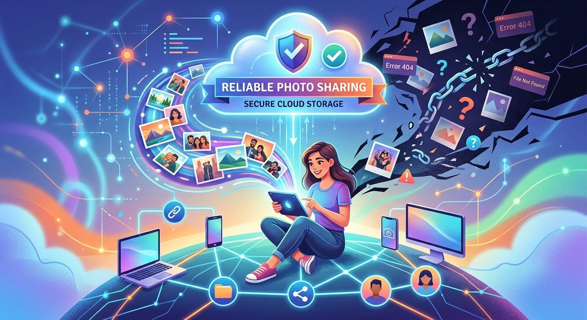 How to Share Photos Online Without Broken Links or Lost Files